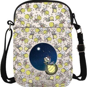 Adjustable Ray Firefly Canvas Purse - Perfect Gift for Princess and Frog Fans
